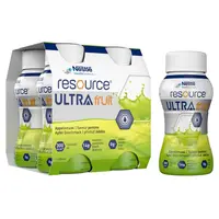 RESOURCE Ultra Fruit Jablko příchuť.por.sol. 4 x 200 ml