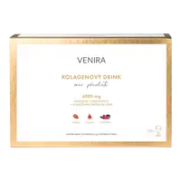 VENIRA kolagenový drink pro vlasy, nehty a pleť, mix 3 příchutí (jahoda, meloun, lesní plody), 30 sáčků