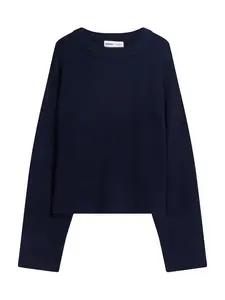 Bershka Sveter  tmavomodrá