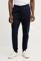 Bavlnené tepláky Michael Kors tmavomodrá farba, jednofarebné, CR652VFHC4