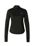 NIKE Funkčné tričko 'Swift'  čierna / biela