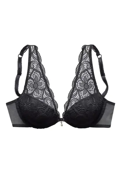 LASCANA Podprsenka  čierna