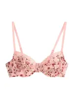 Lindex Podprsenka 'Senna Lacey'  zelená / ružová / červená