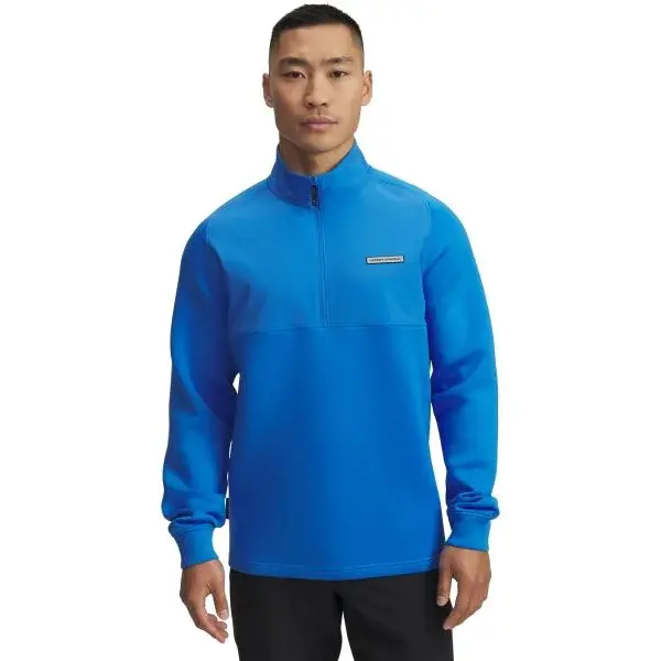 Under Armour DRIVE PRO HYBRID Pánska mikina, modrá, veľkosť