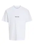 JACK & JONES Tričko 'JORNORREBRO'  čierna / biela