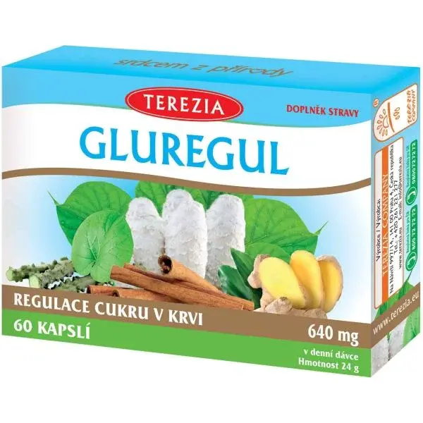 TEREZIA GLUREGUL 60 CPS Výživový doplnok, , veľkosť