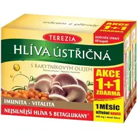 TEREZIA HLÍVA S RAKYTNÍKOVÝM OLEJEM 60 CAPS+60 AKCE 1+1 Imunitní kapsle, , velikost