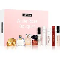Beauty Discovery Box Notino White Rose Bouquet Rabanne Lady Million,Versace Crystal Noir, Lancôme La Vie Est Belle, Chloé Nomade Nuit d´Égypte, Elie S