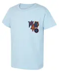 Husky Tee Patch K 146, light blue Dětské bavlněné triko