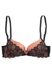 LASCANA Podprsenka  ružová / čierna