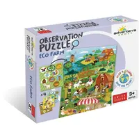 ADVENTERRA GAMES EKOLOGICKÁ FARMA Detské puzzle, mix, veľkosť