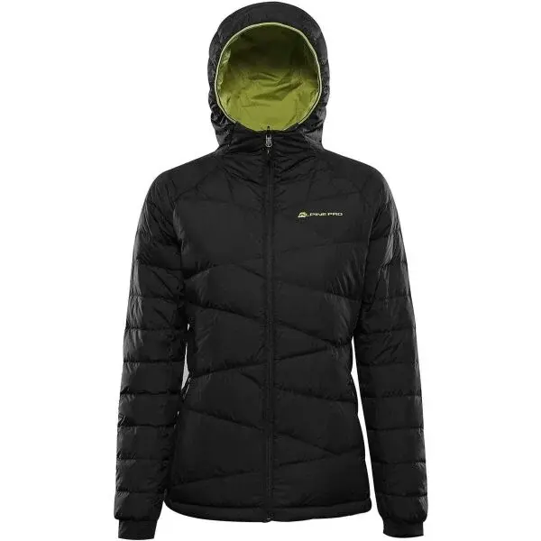 ALPINE PRO ROGITA 2 Dámská zimní péřová bunda, černá, velikost