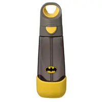 B.BOX Lahev na pití s brčkem 600 ml - Batman