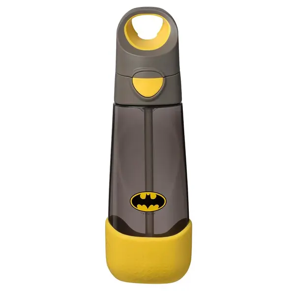 B.BOX Lahev na pití s brčkem 600 ml - Batman