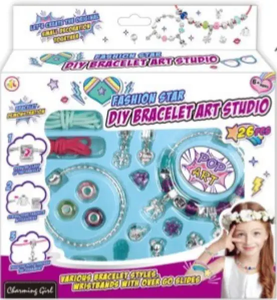 Sada na tvorbu náramků Art Studio 6 ks