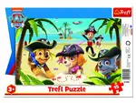 Trefl Puzzle Tlapková patrola - Pirátská výprava / 15 dílků