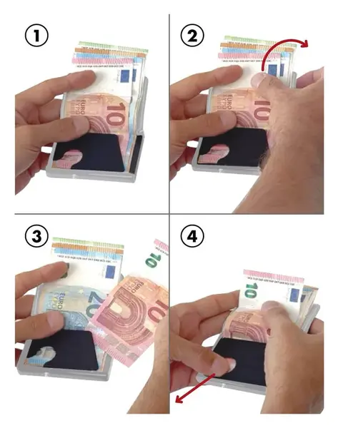 Kožená mini peňaženka Mondraghi Silhouette Edelweiss Green