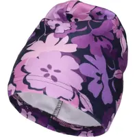 UNUO BASIC Dětská fleecová čepice, fialová, velikost