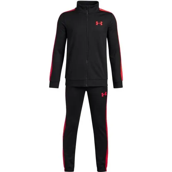 Under Armour KNIT TRACK SUIT Chlapecká sportovní souprava, černá, velikost L