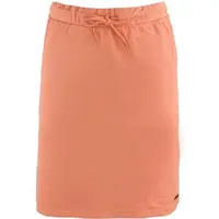 ALPINE PRO GORMA Dámska letná sukňa s vreckami, oranžová, veľkosť