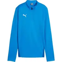 Puma TEAMGOAL TRAINING 1/4 ZIP TOP W Dámské sportovní triko, modrá, velikost