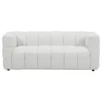 POHOVKA, textil, bílá