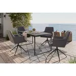 Ambia Garden ZAHRADNÍ ŽIDLE, kov, textil