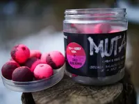 G.b.u. vyvážené boilies mutant strawberry punk chilli black pepper 130 g - 20 mm