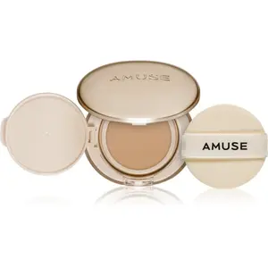 AMUSE Dew Jelly Master Cushion dlouhotrvající make-up v houbičce se střední UV ochranou odstín 02 Healthy 15 g