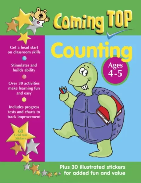 Coming Top: Counting - Ages 4 - 5 - Eason Sarah & Williams Jean