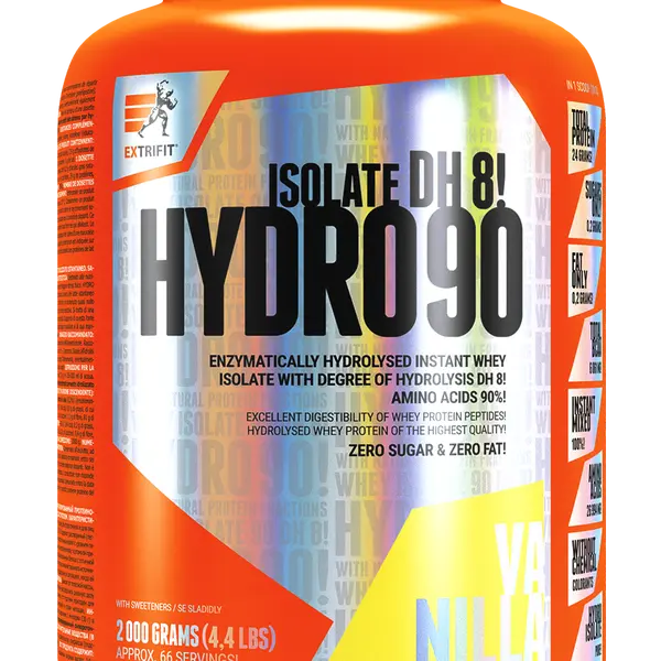 EXTRIFIT Hydro Isolate 90 Vanilka 2000 g
