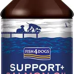 FISH4DOGS Lososový olej pro psy Support+ 500 ml