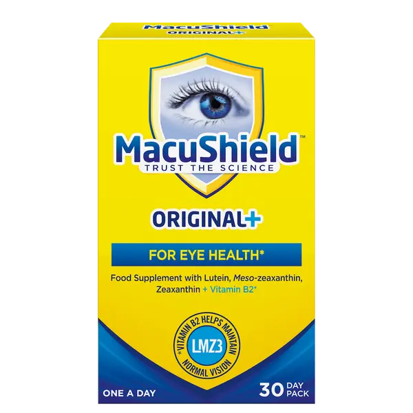 MACUSHIELD Original+ s vitamínem B2 30 kapslí
