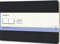 Skicář Moleskine Album, L - černý