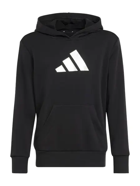 ADIDAS SPORTSWEAR Športová mikina  čierna / biela