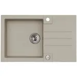 Alveus Granitový drez Rock 130, cappuccino, 78 x 48 cm