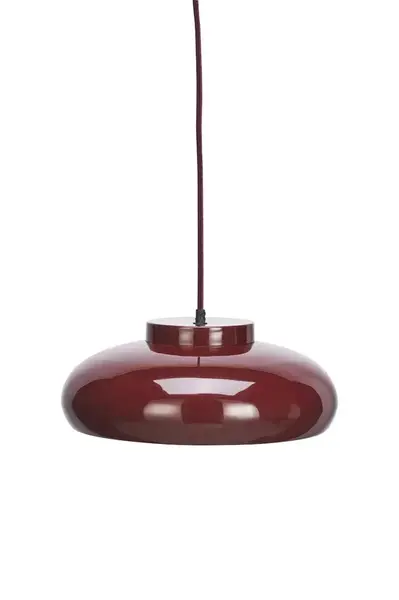 Závěsná lampa Madam Stoltz Enamel 10 x 18 cm