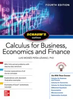 Schaum's Outline of Calculus for Business, Economics and Finance, Fourth Edition - Luis Moises Pena-Levano