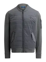 Polo Ralph Lauren Prechodná bunda  čadičová / sivá melírovaná