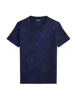 Polo Ralph Lauren Tričko  námornícka modrá / tyrkysová