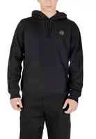 Černá mikina Napapijri s kapucí