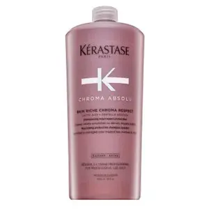 Kérastase Chroma Absolu Bain Riche Chroma Respect posilující šampon pro hrubé a barvené vlasy 1000 ml