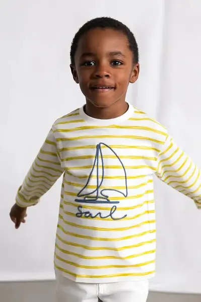 Dětské bavlněné tričko s dlouhým rukávem Mayoral