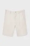 Dětské šortky s příměsí lnu Mayoral
