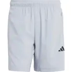 adidas WORKOUT ESSENTIALS BASE WOVEN SHORT Pánské sportovní kraťasy, šedá, velikost XL 5"