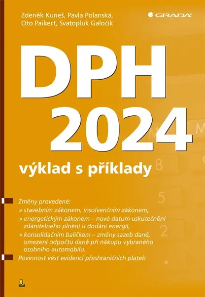 E-kniha: DPH 2024 - výklad s příklady od Kuneš Zdeněk