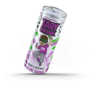 Tary Drink perlivá voda s příchutí lesní ovoce - 0,25l