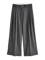 Next Plisované nohavice  sivá