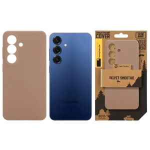 Zadní kryt Tactical Velvet Smoothie pro Samsung Galaxy S26, mocha mousse