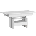 Konferenční stolek Cortado CRTT02 1S se zvedákem bílý alpský